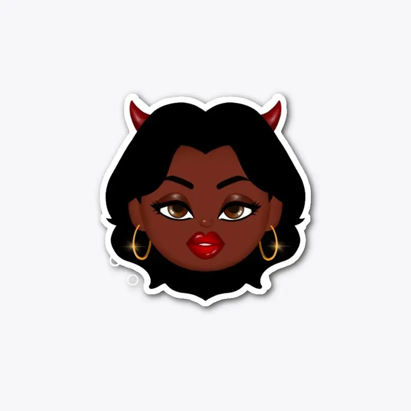 Devil D Sticker